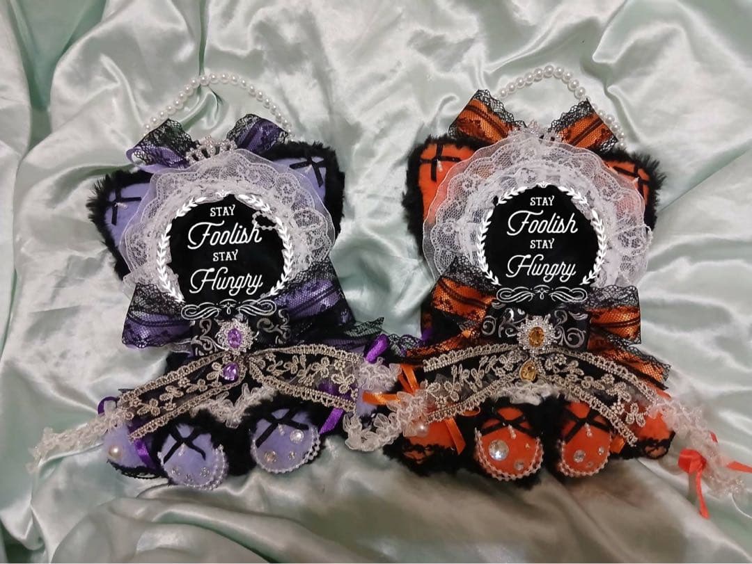 にろ様ぬい服ふわふわ猫耳お座り着ぐるみ 16cm 推しぬい にじぬい