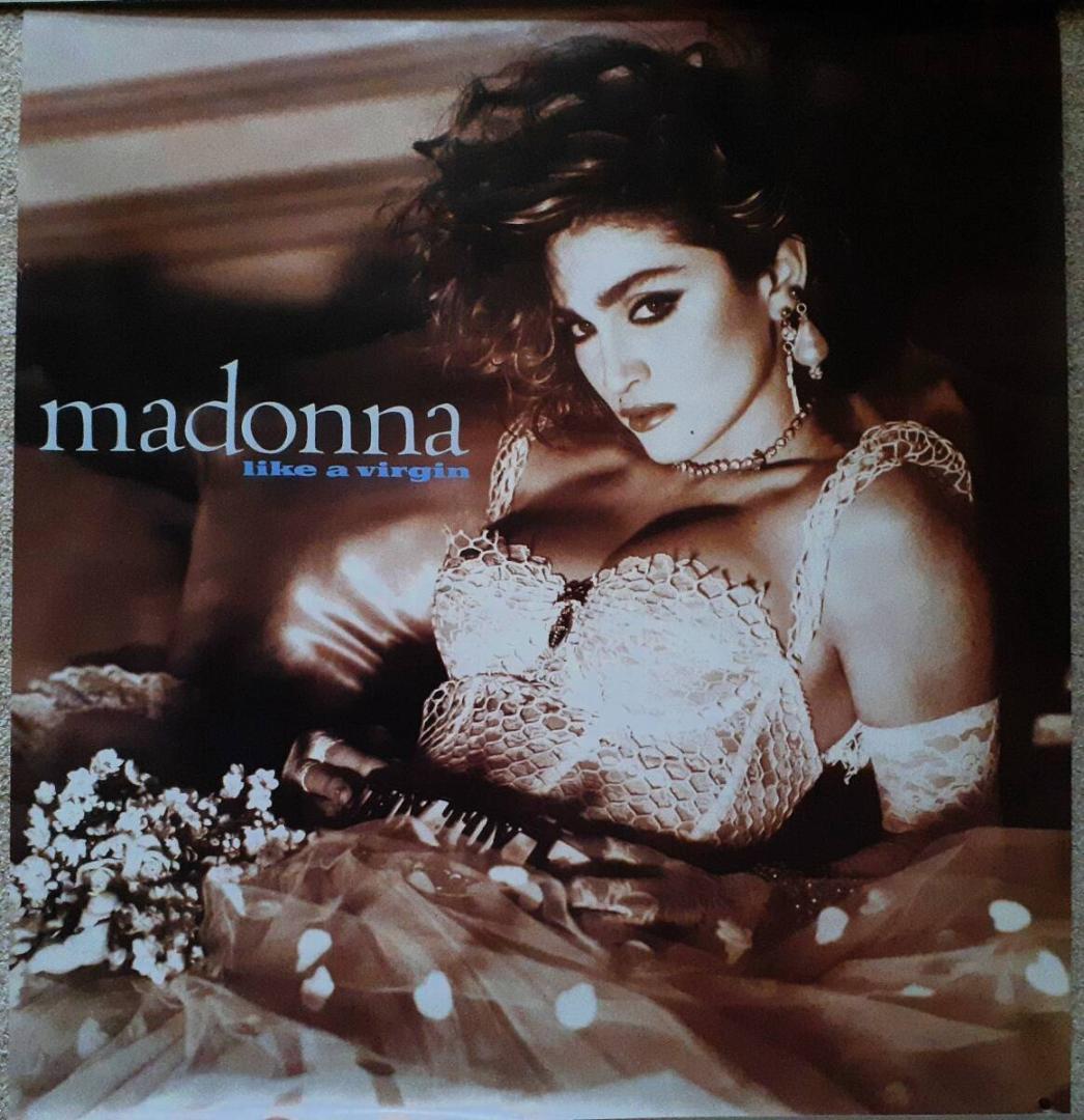マドンナ　LIKE A VIRGIN　1984年 Warner 非売品 ポスター