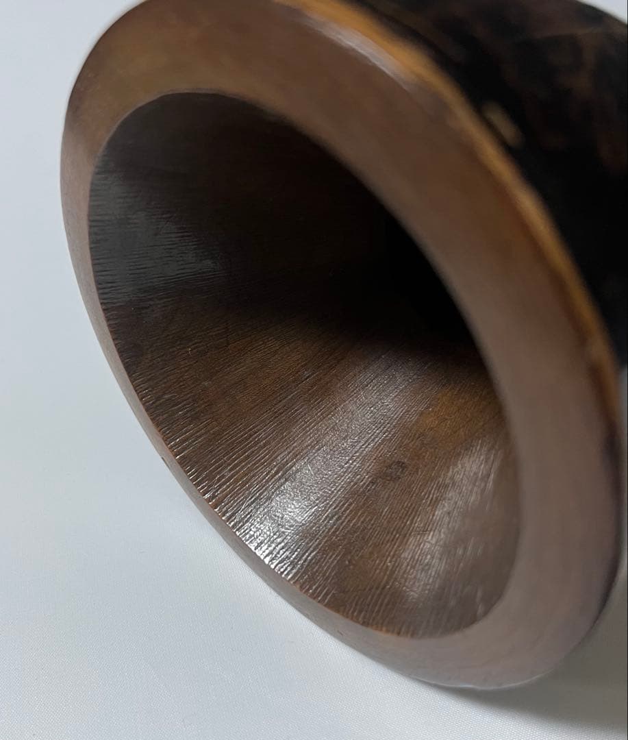 小鼓　胴　紫陽花蒔絵