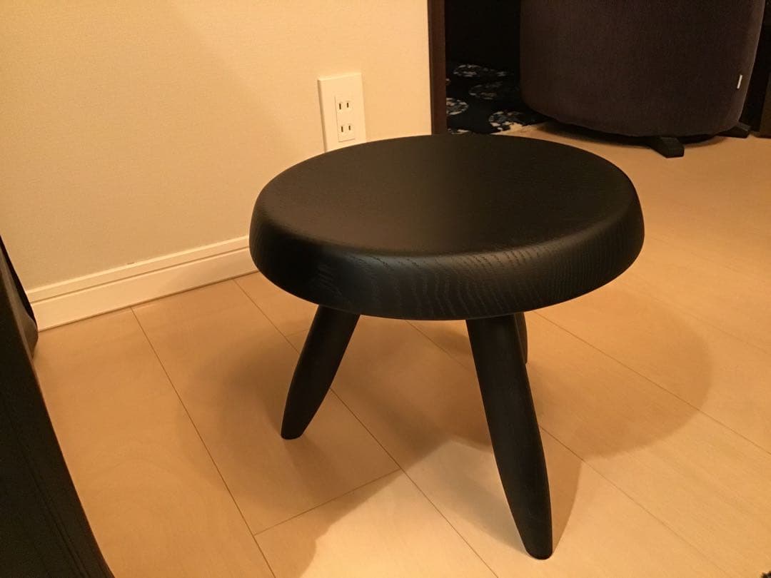 美品　524 カッシーナ　ベルジュ　スツール　シャルロット　ペリアン