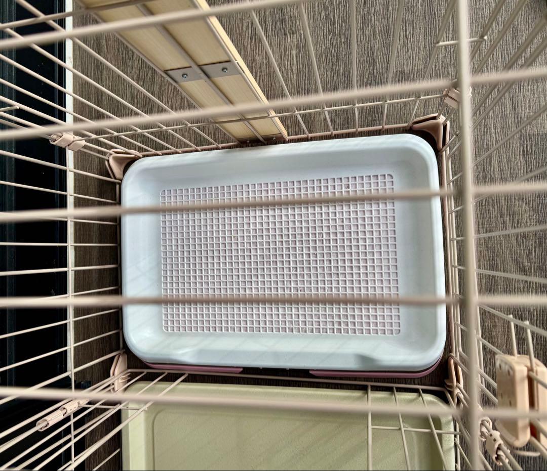 小中型犬用金属製犬用ケージ