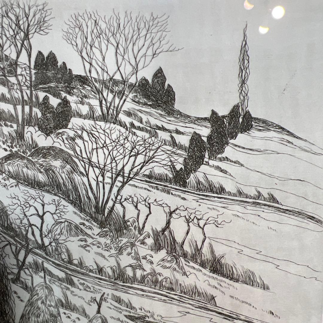 平松礼ニ　エッチング