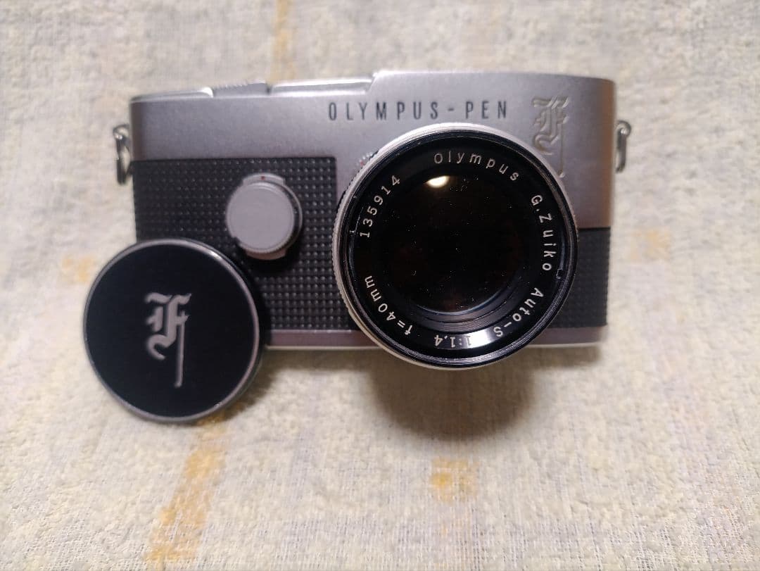 《ジャンク》OLYMPUS PEN F レンズセット ハーフカメラ