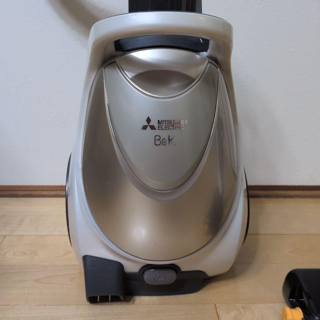 三菱 キャニスター掃除機 シルバー ノズル付き　TC-FD2Ｃ-N形