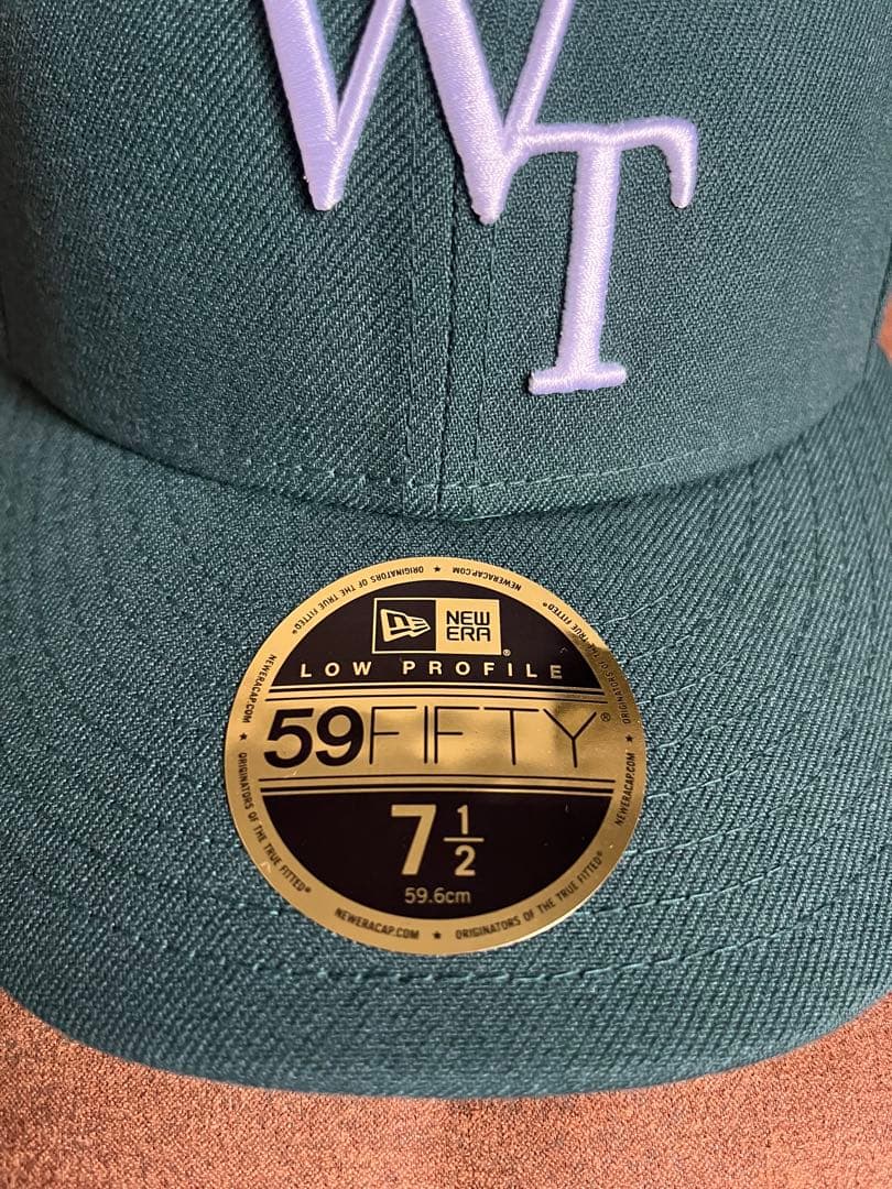 tkm　WTAPS ニューエラ　キャップ　グリーン　7 1/2