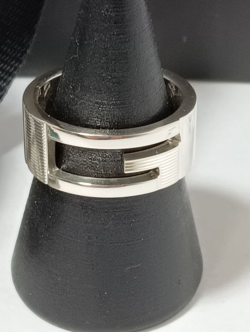 グッチ GUCCI リング 指輪ブランデッド Gリング　032660 09840