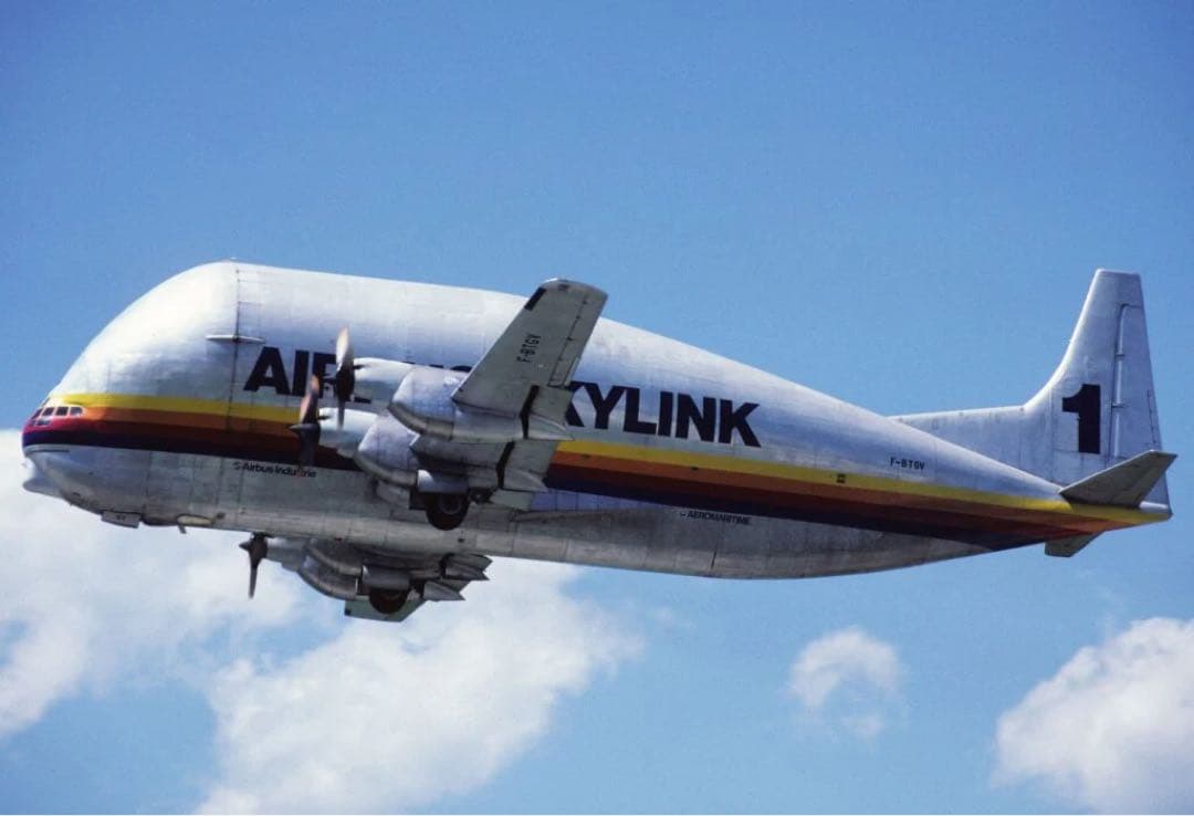 スーパーグッピー Aviationtag 黄色