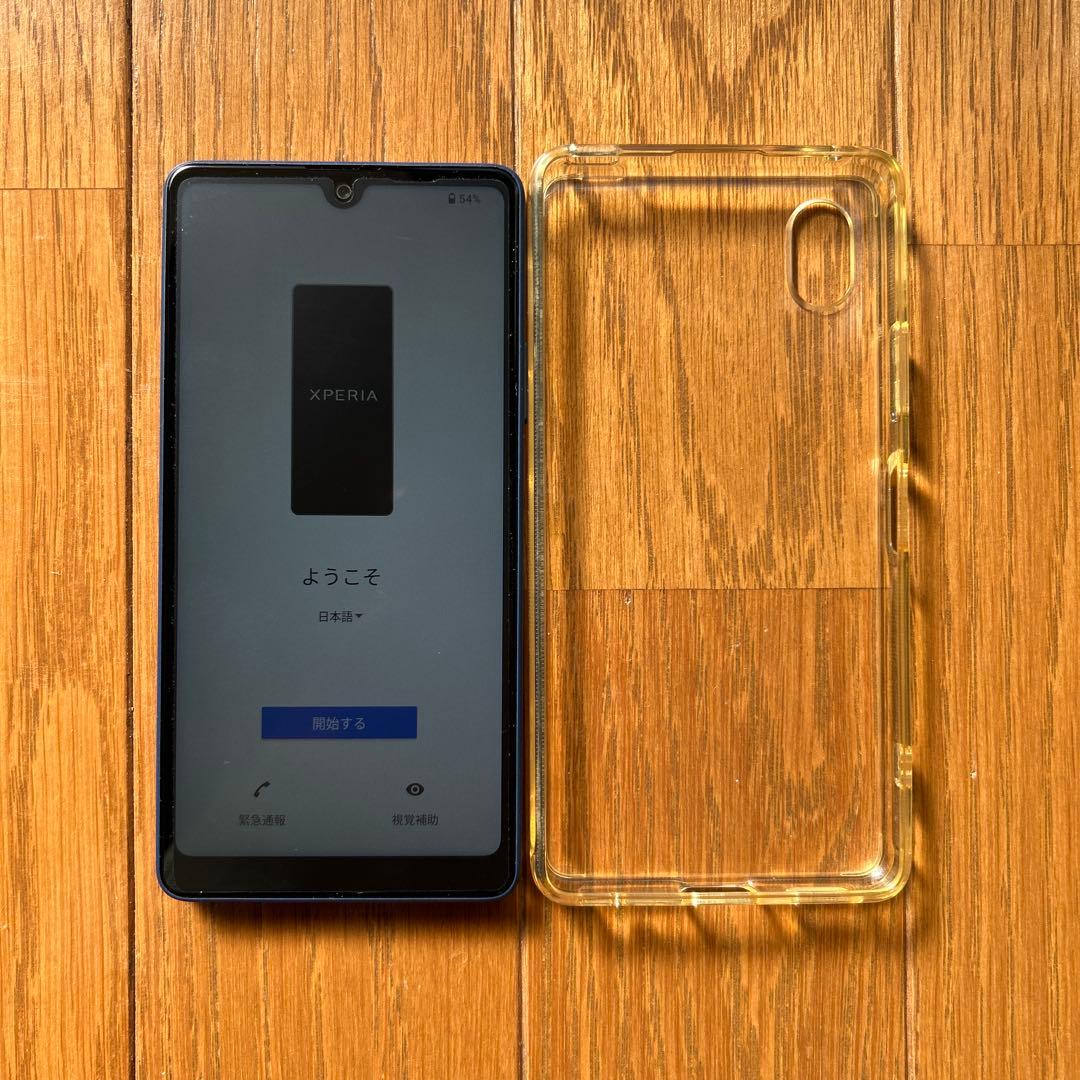 ソニー　XPERIA Ace III SOG08 ブルー