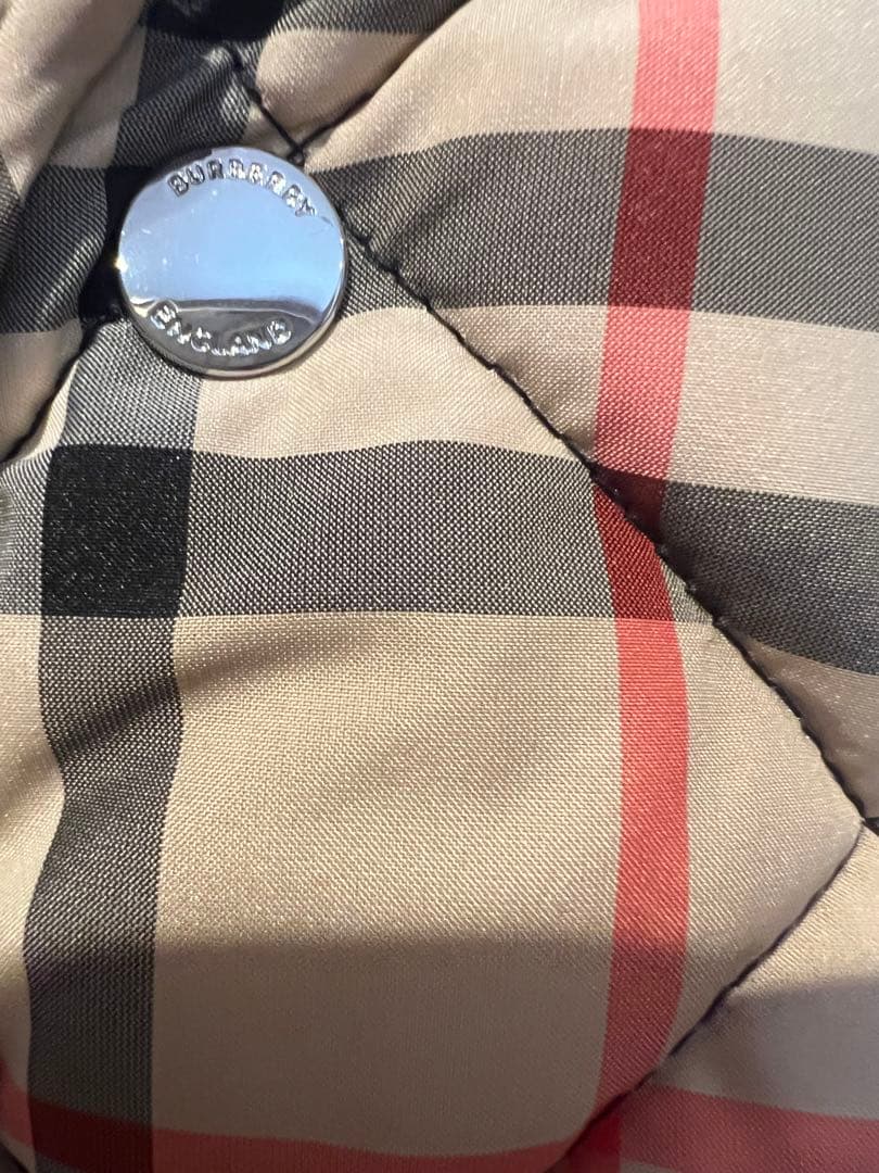 バーバリー　ノバチェックキルティングコート