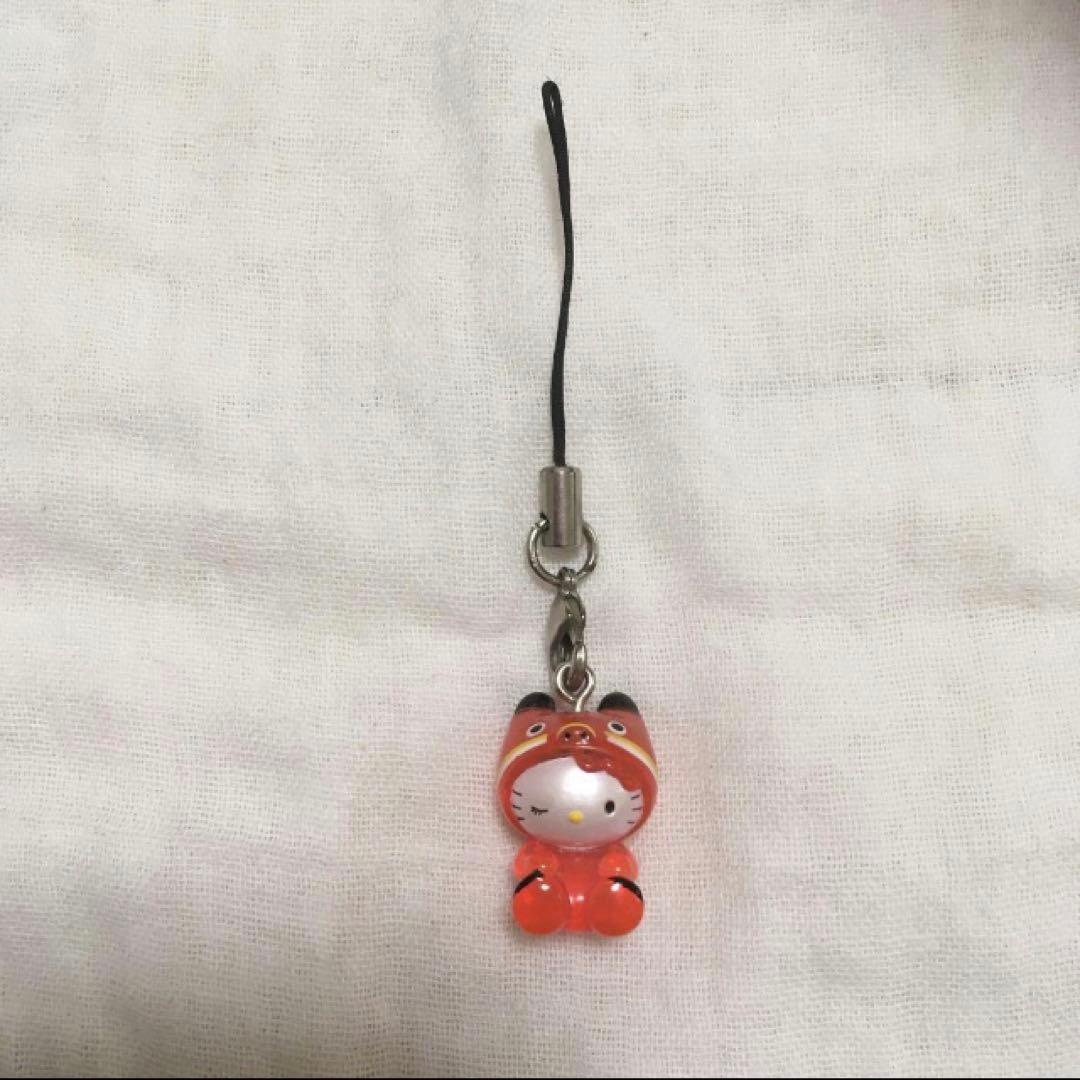 ご当地キティ　ハローキティ　あかべこ　クリアー