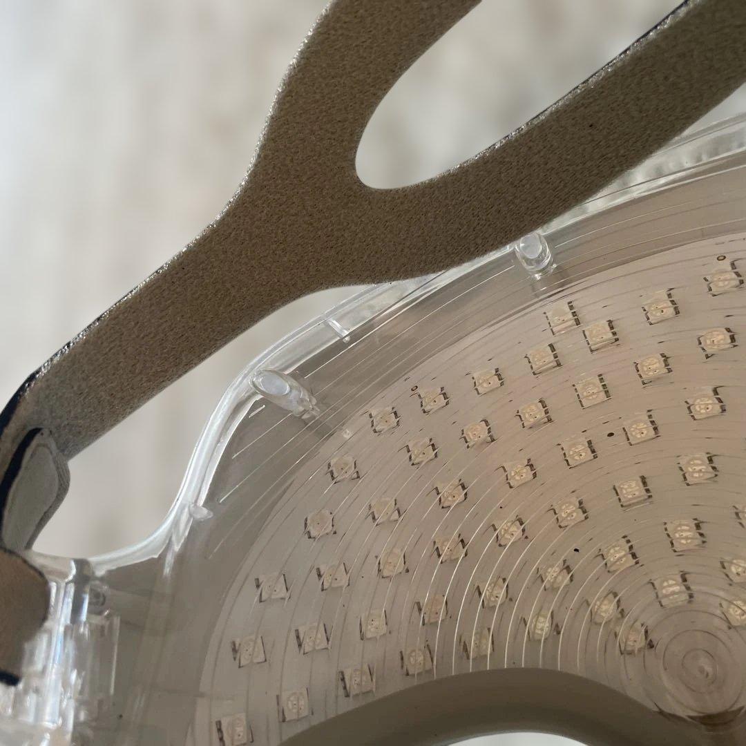 LED美顔器 ホワイト ACアダプター付き