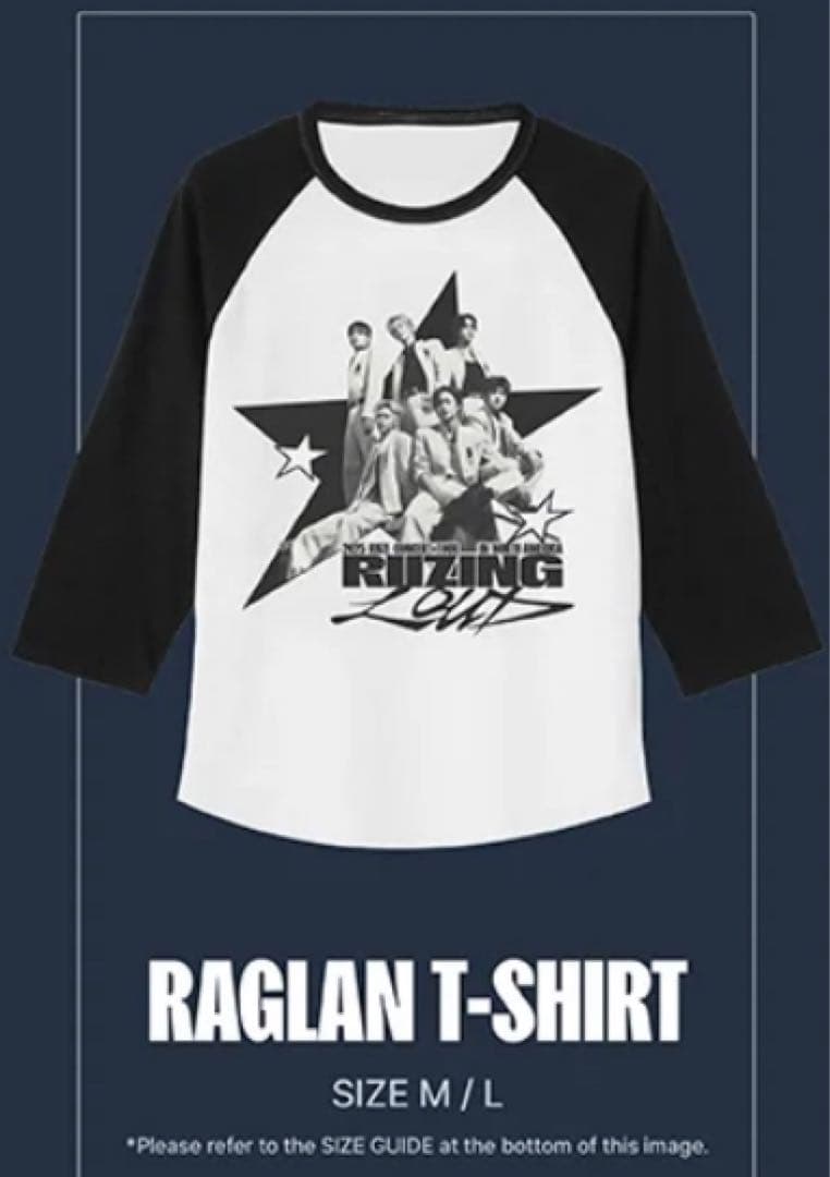 RIIZE RIIZING LOUD北米ツアー RAGLAN T-SHIRT L