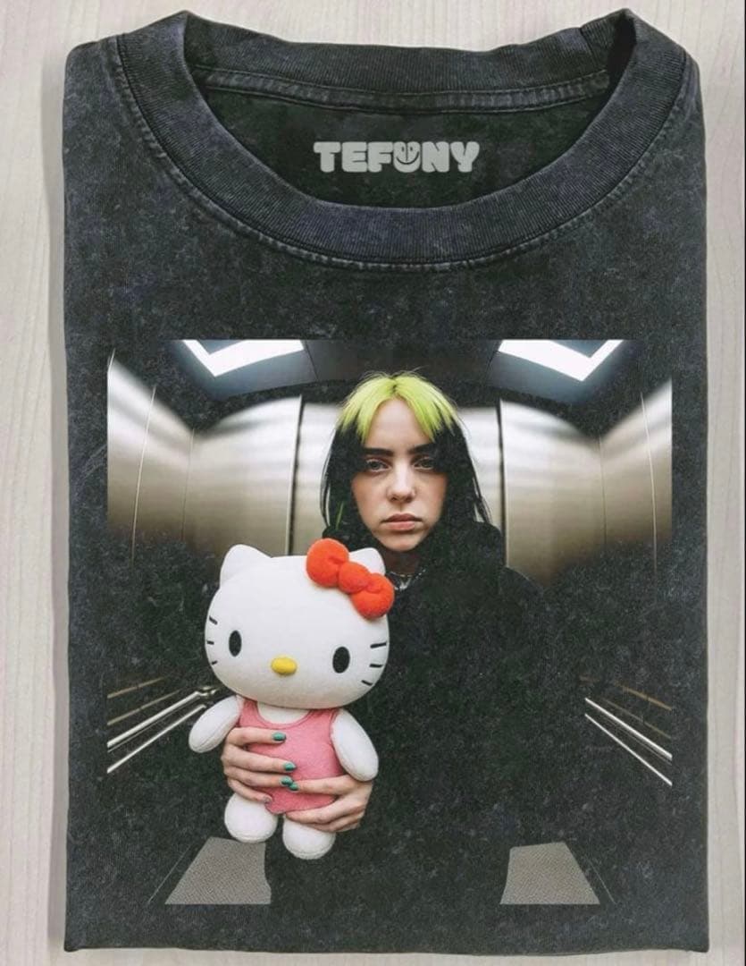 【新品L】 Tefuny／BILLIE EILISH LEGENDS MEETS