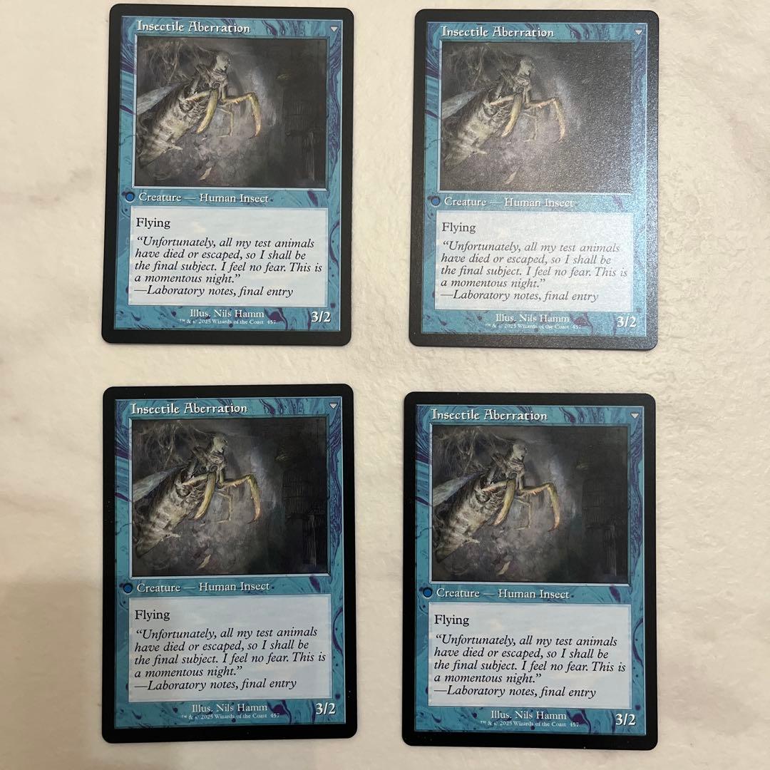 MTG 秘密を掘り下げる者　旧枠　英語　4枚