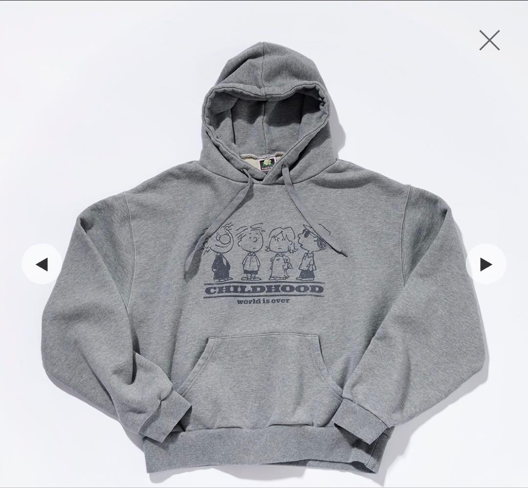 World is over HOODIE CHILDHOOD パーカー 深瀬