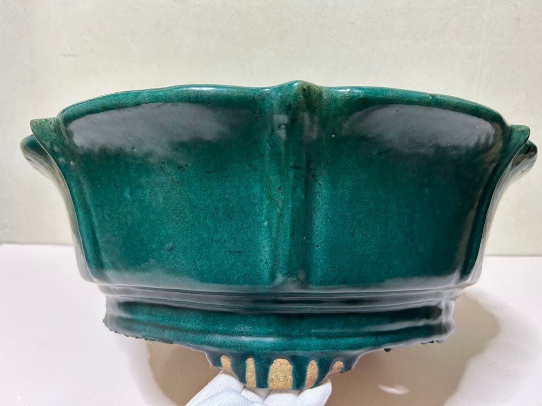 大型　広東鉢　盆栽鉢