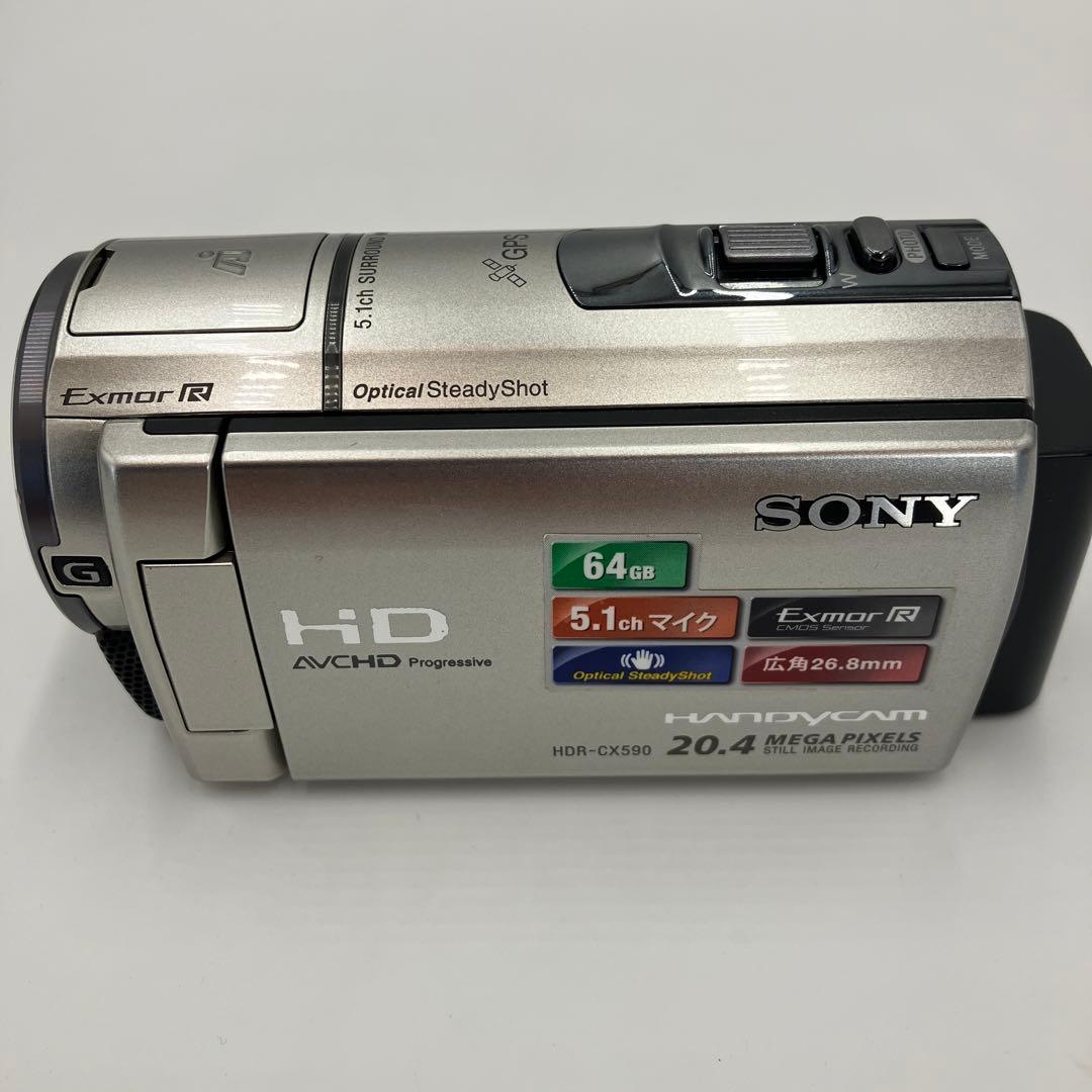 美品　動作確認済SONY HDR-CX590V