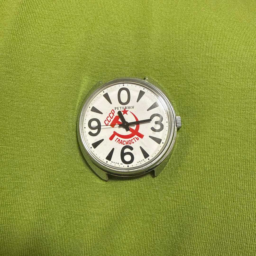 （値下げ）旧ソ連製　機械式腕時計　手巻き