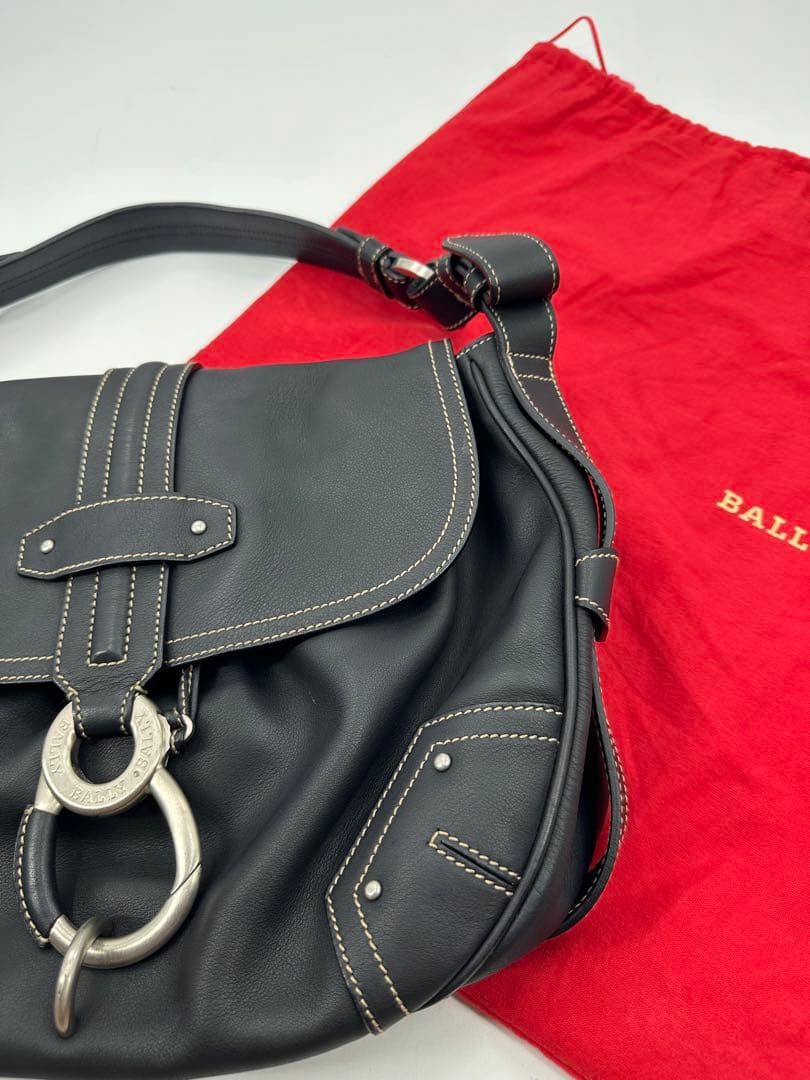 希少/美品/BALLY /レザー ワンショルダーバッグ