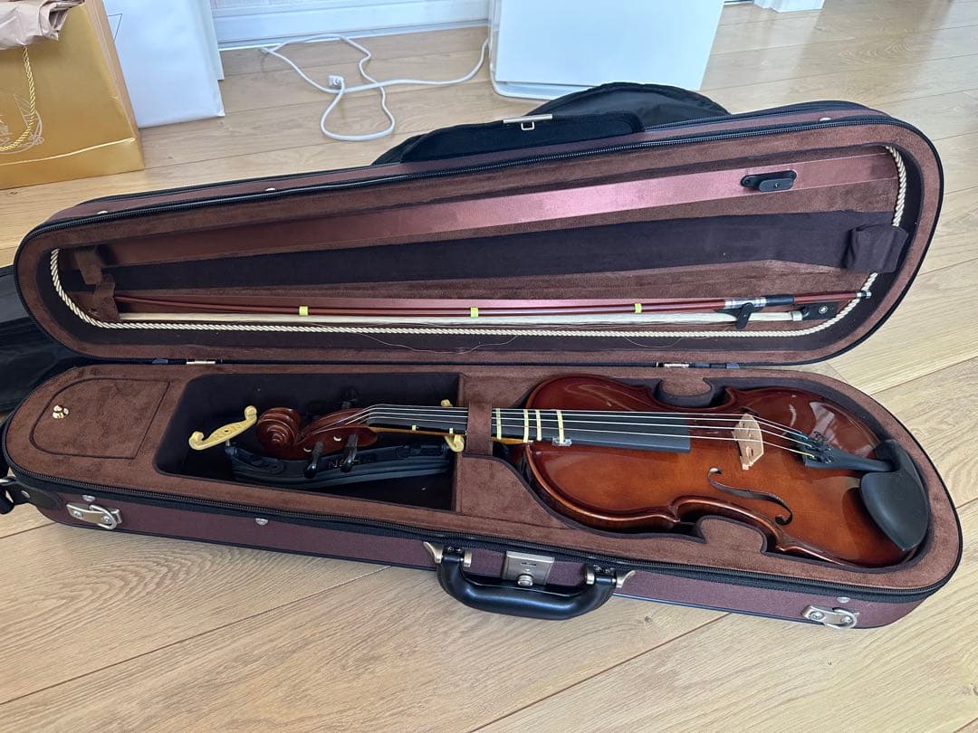 【4/4 バイオリンセット】Strad Label Violin