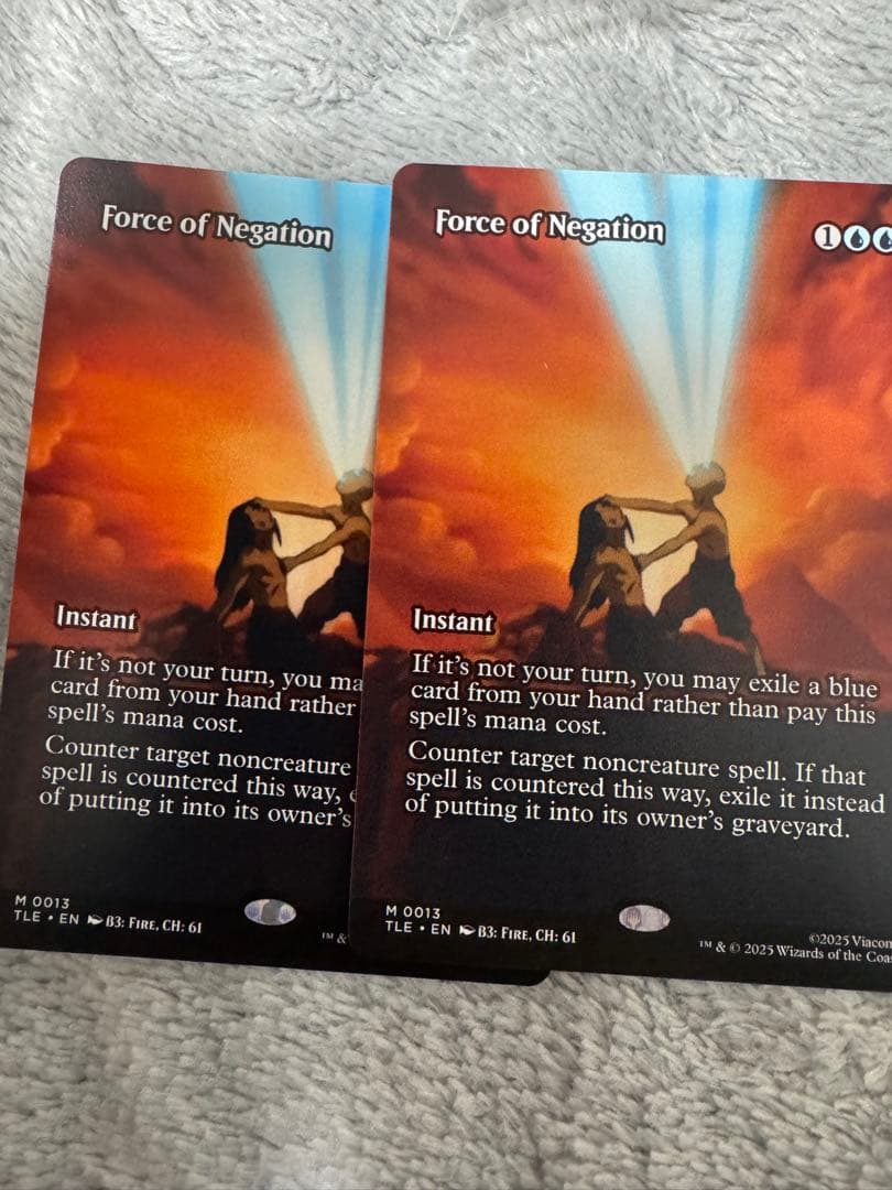 MTG 否定の力 英語版　２枚