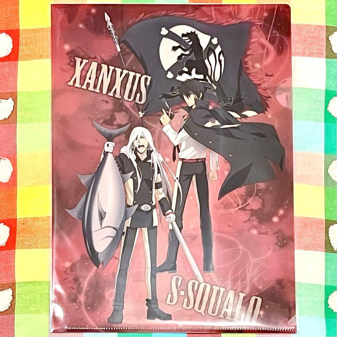 【激レア】リボーン JF2012限定 特典 クリアファイル ザンザス スクアーロ