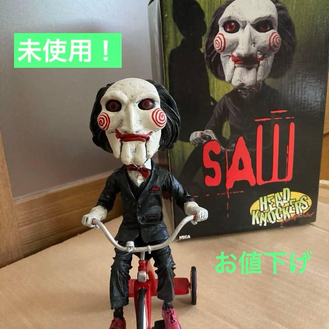 新品❗️ＮＥＣＡ ＳＡＷ ヘッドノッカーズ ジグソウ ビリー　ソウ　三輪車