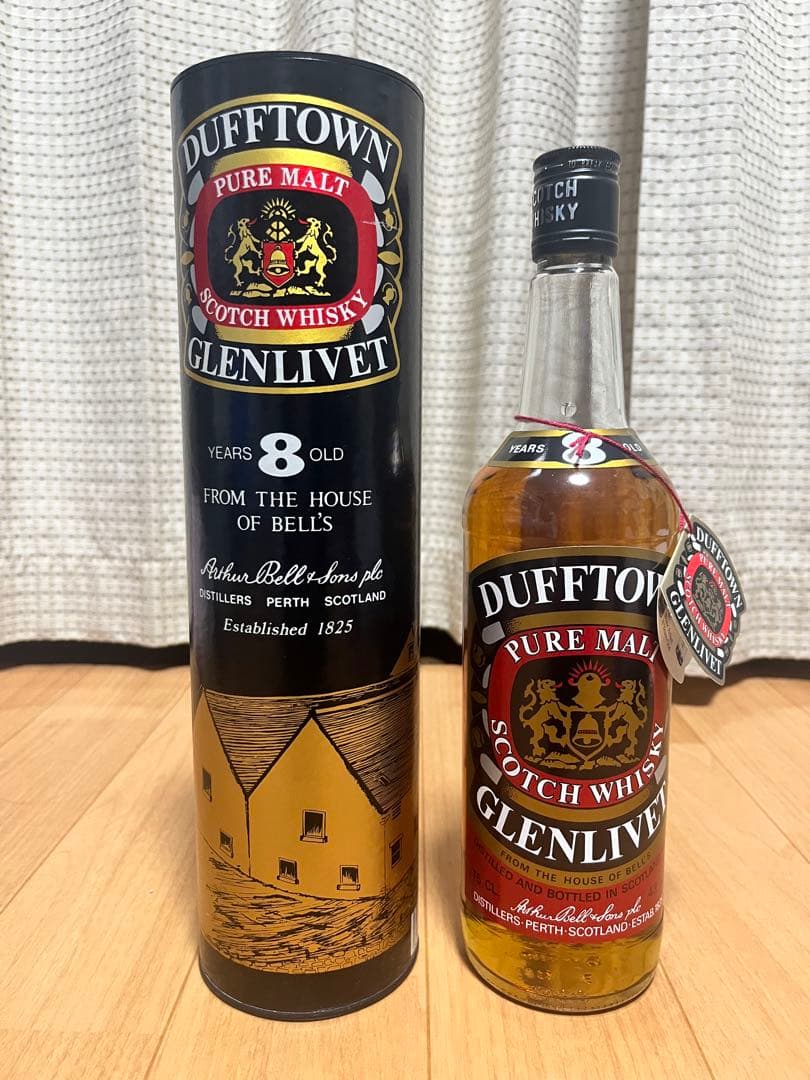 DUFFTOWN GLENLIVET 8年 スコッチウイスキー 750ml