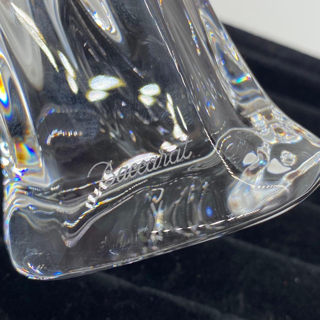 バカラ クリスタル 置物　天使　女神　笛　ラッパ　箱無し　no.157