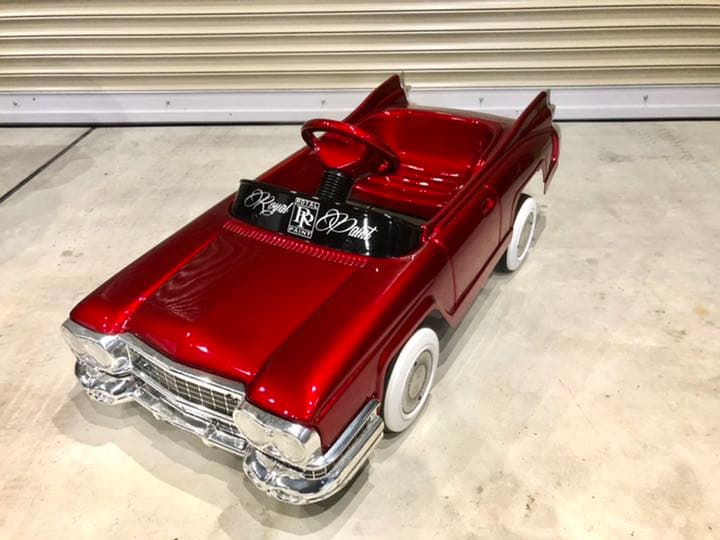 ◼️超希少　キャデラック　ペダルカー　カスタム　キャンディーレッド◼️