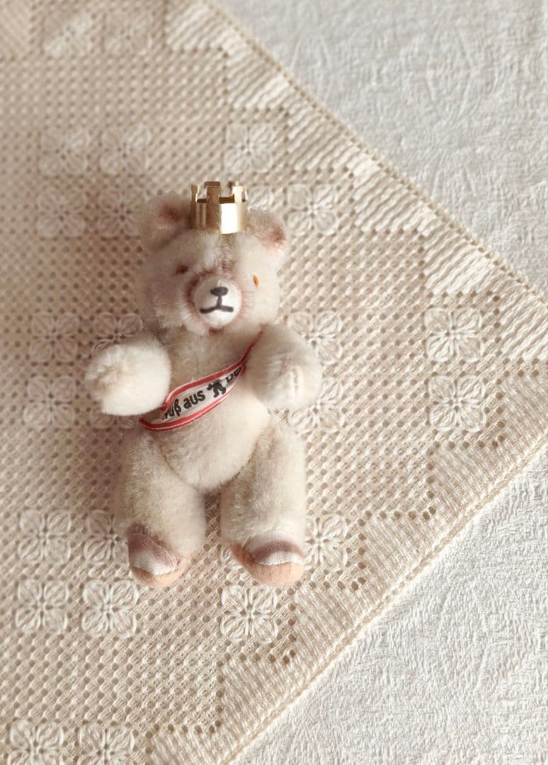 * vintage bear ❀ クリーム色の ベルリン・ベア