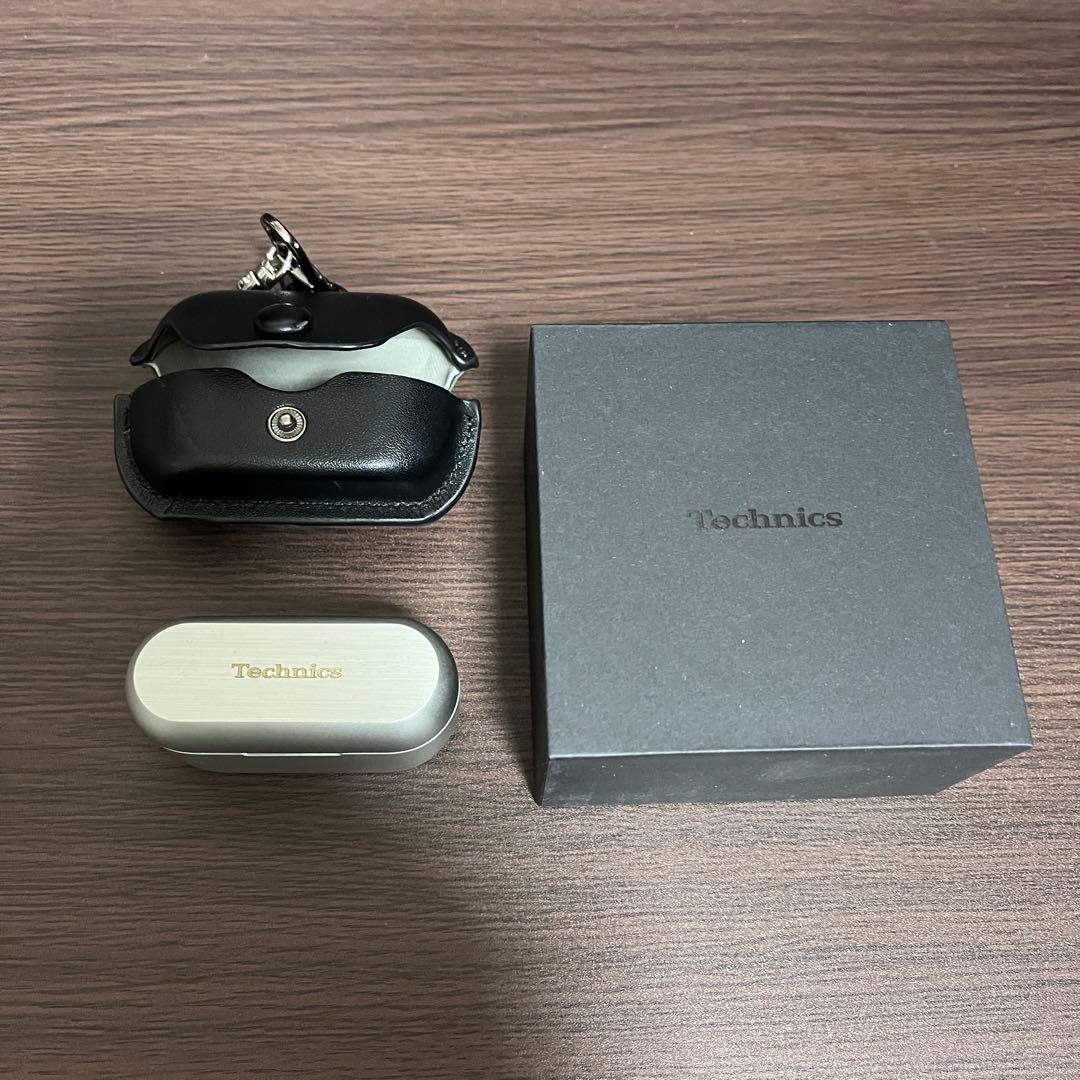 Technics EAH-AZ80 ワイヤレスイヤホン ケース付き シルバー美品