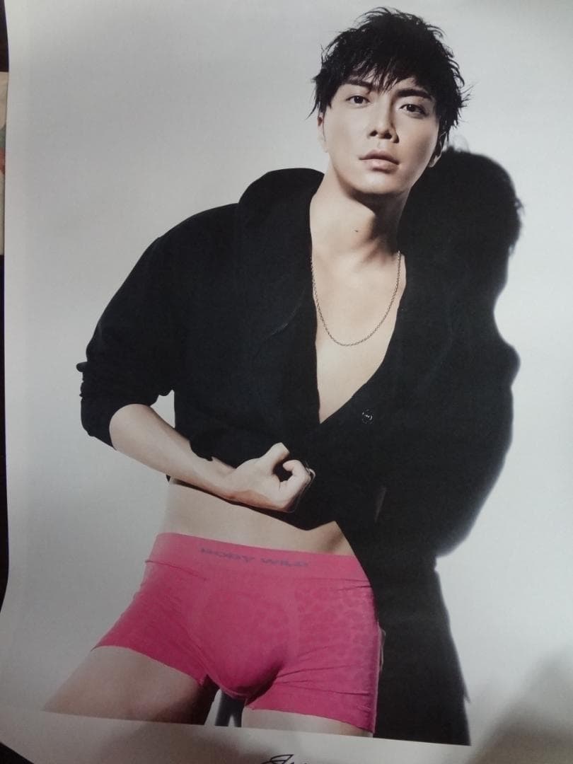 成宮寛貴GUNZE BODY WILD ボクサーパンツ入手困難非売品ポスター