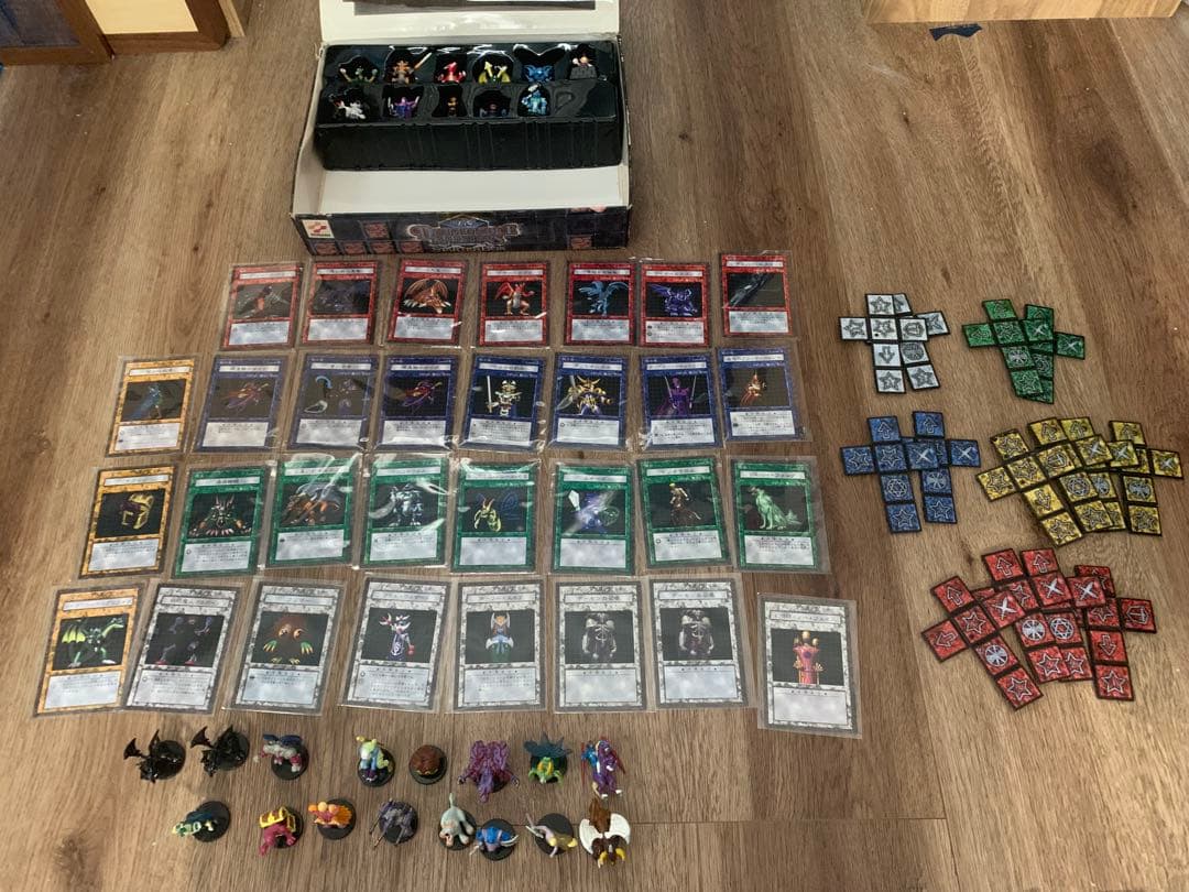 遊戯王　ダンジョンダイスモンスターズ　スターター含むフィギュア&カードまとめ売り