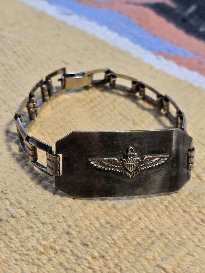 USN U.S.NAVYヴィンテージブレスレット IDブレスレット