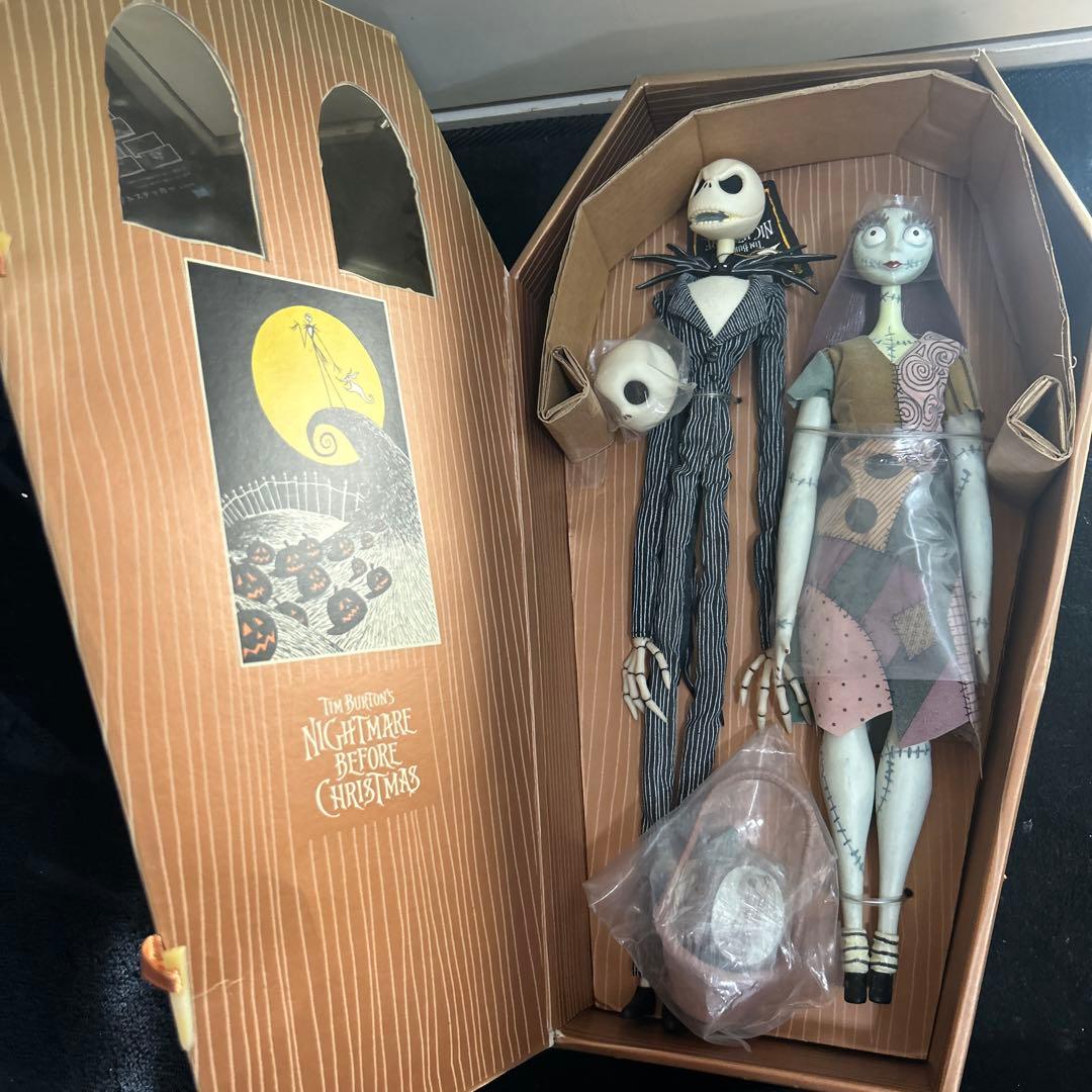 ナイトメアービフォアクリスマス　ジャック　サリー　ドール　フィギュア
