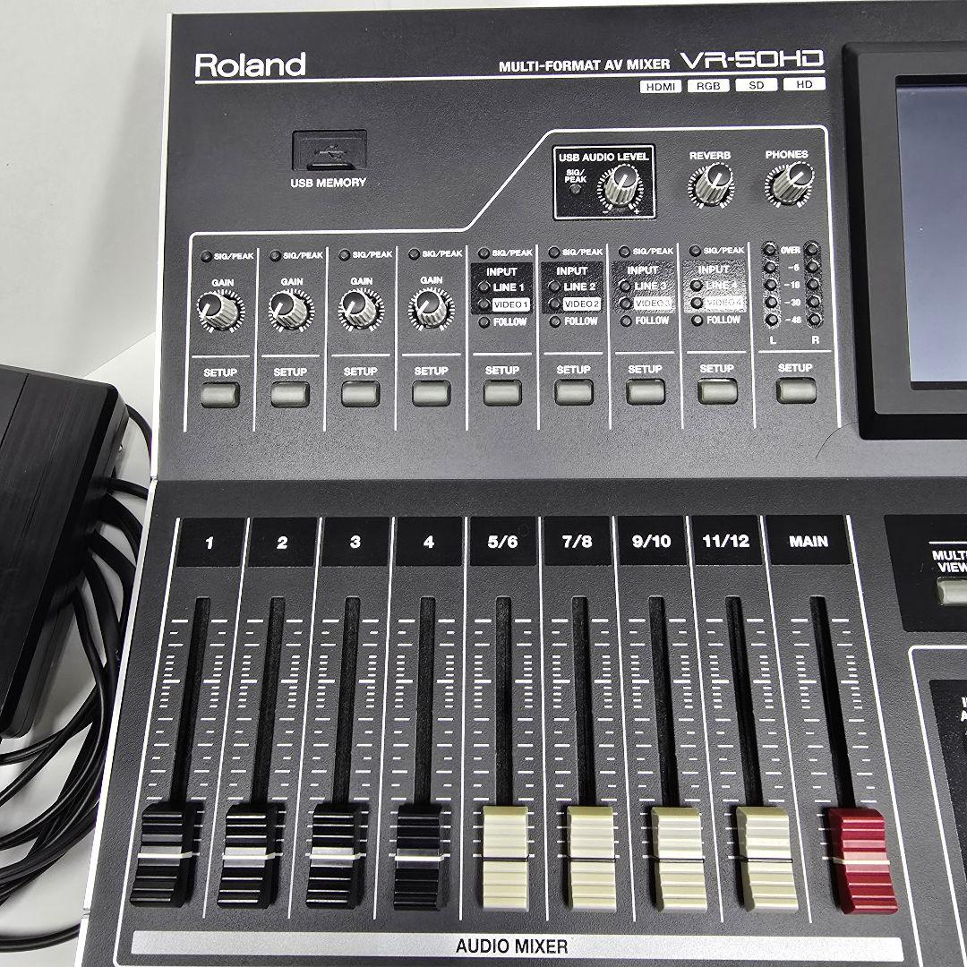Roland VR-50HD マルチフォーマットAVミキサー