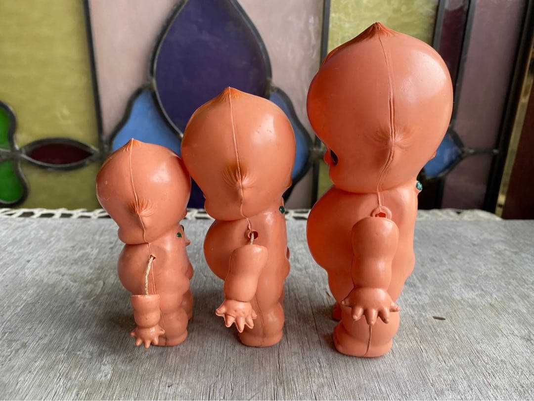キューピー人形 セルロイド セット 昭和レトロ 当時物 インテリア アンティーク