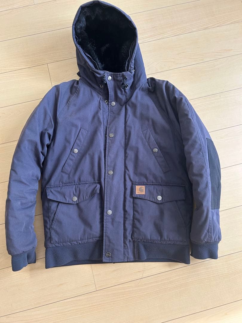 Carhartt フード付きジャケット L ネイビー