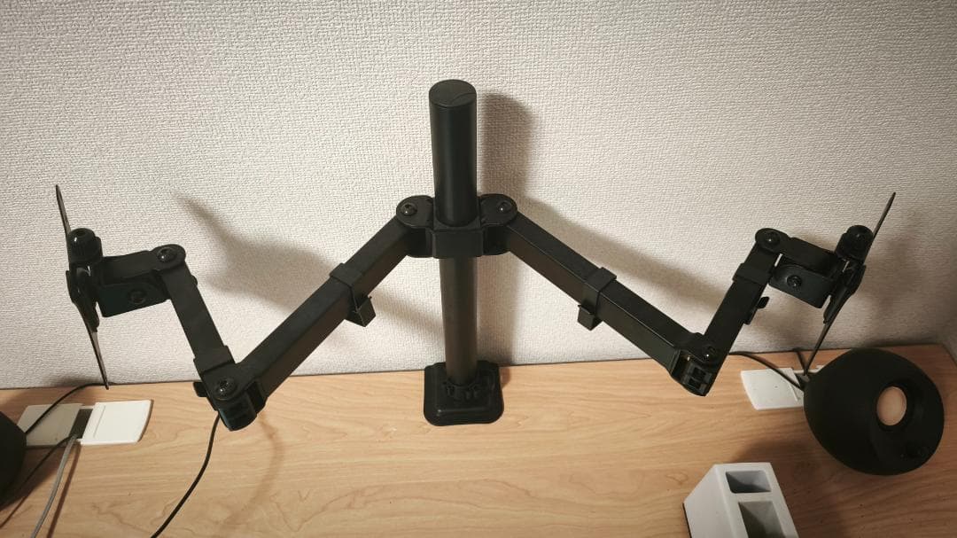 ASUS VZ27EHF 27インチ　2台　モニター用アーム　HDMIケーブル