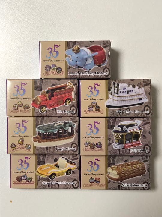 トミカ 東京ディズニーリゾート35周年ビークルコレクション全20種+桜2019