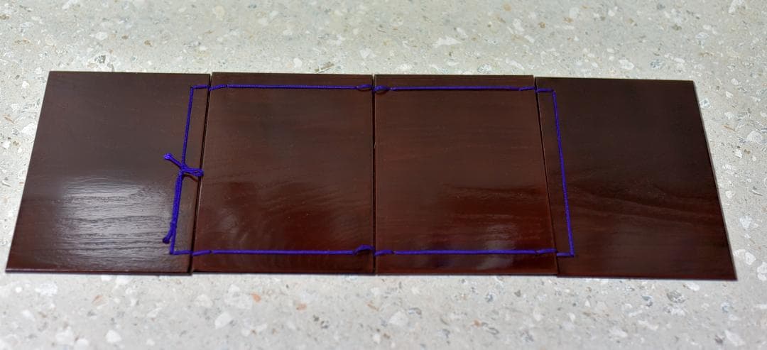 値引き、桑地利休　茶箱仕覆付き1３点　お茶道具／共箱