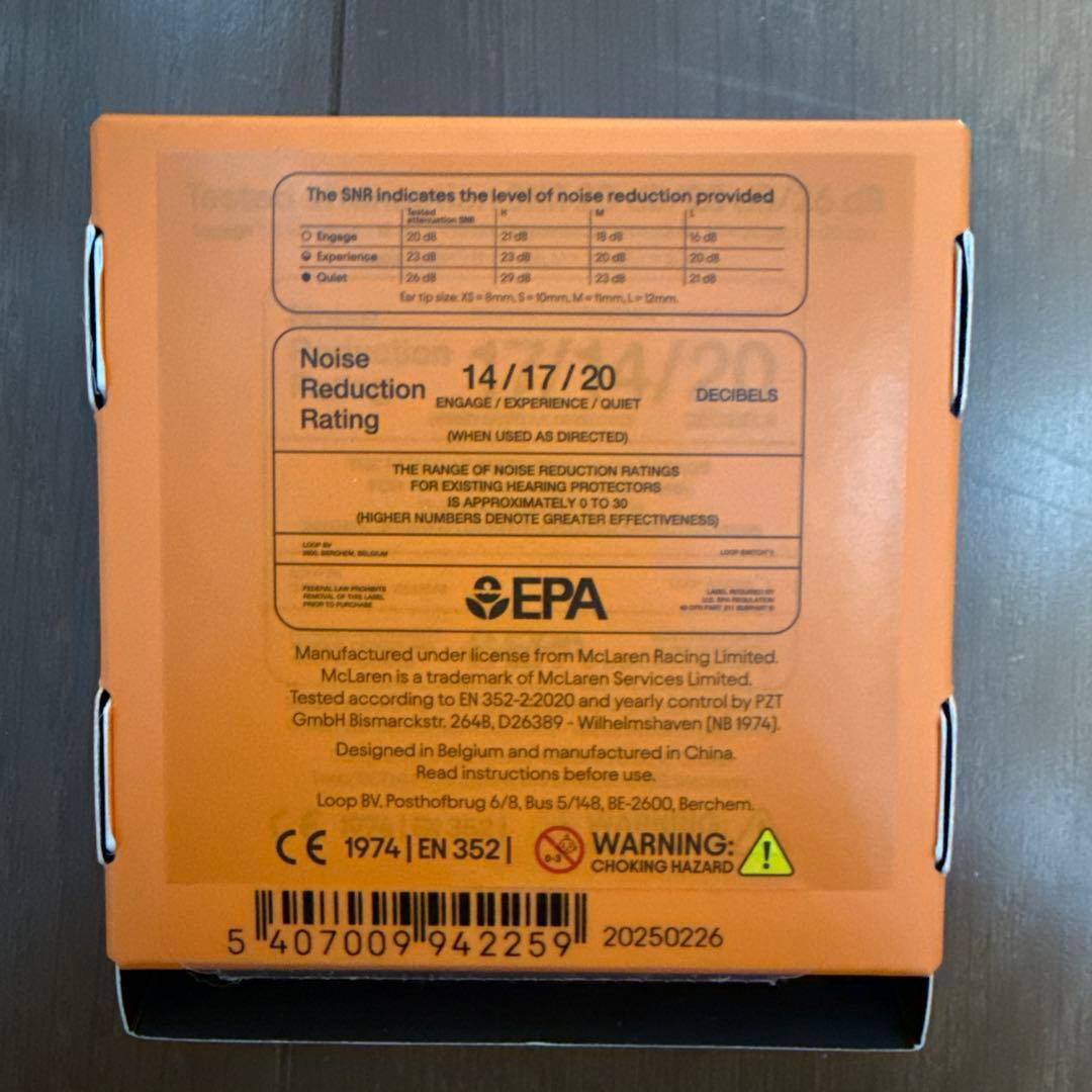 McLaren Loop Switch 2 耳栓