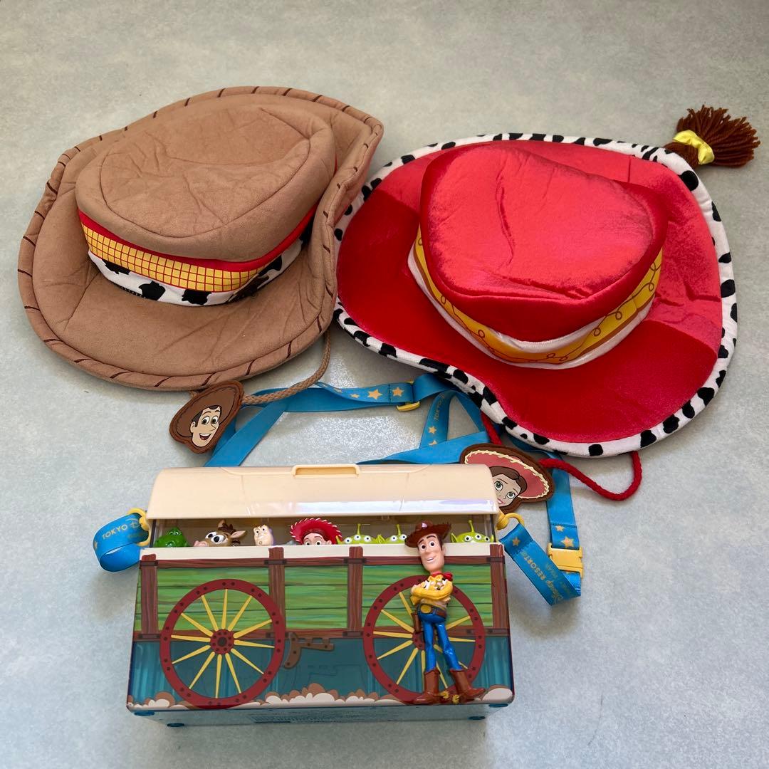 トイストーリー ジェシー ウッディ ファンキャップ ハット 被り物 ディズニー