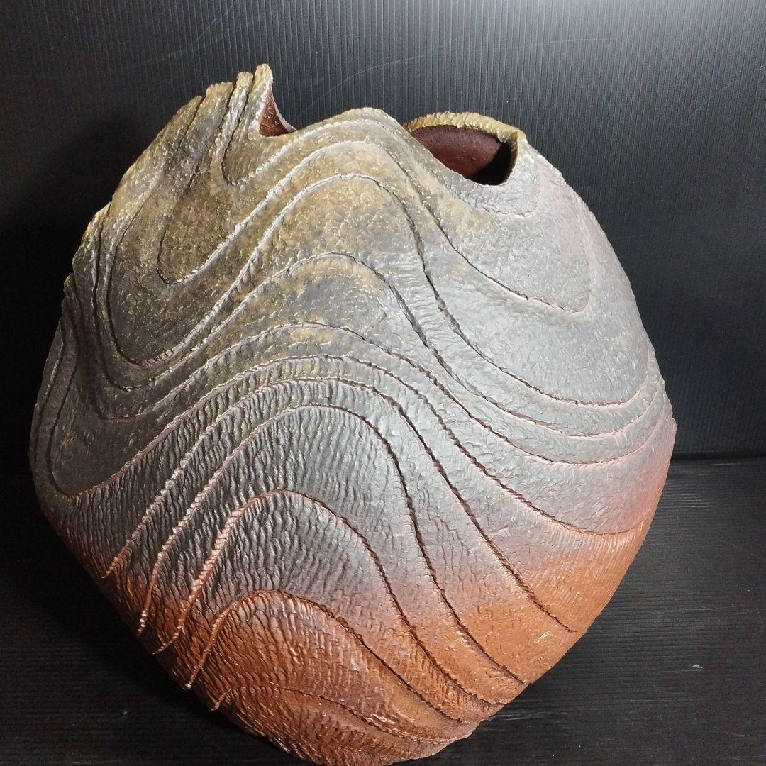 迫力の花瓶 刻印有