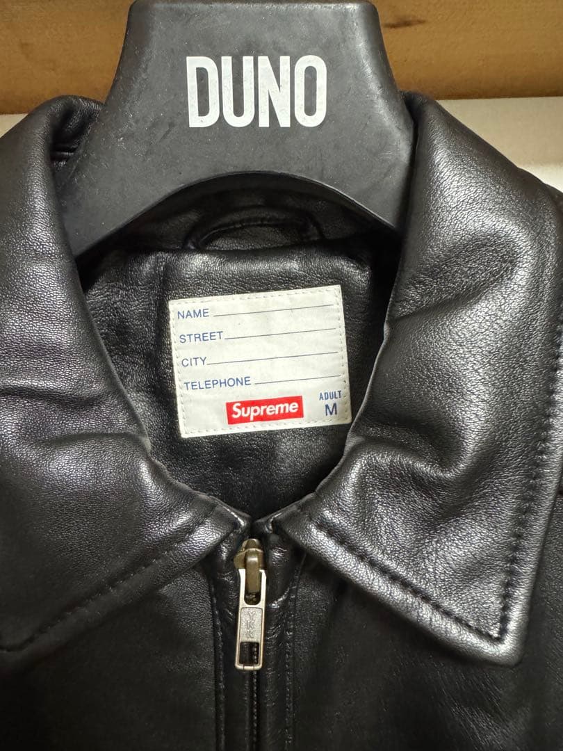 ジャケット・アウター Supreme Studded Arc Logo Leather Jacket