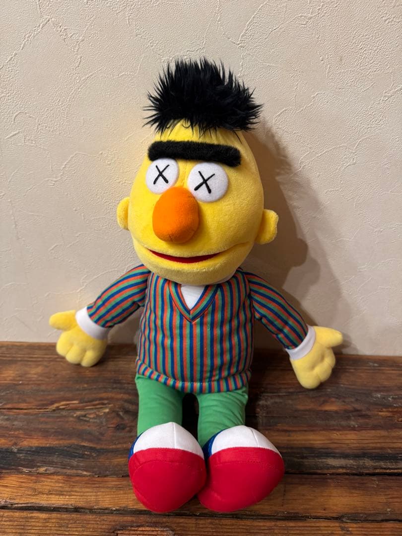 タグ付 カウズ セサミストリート コンプリート 5体 Kaws