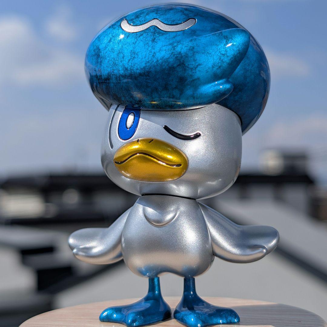ポケプラ　クワッス　完成品　メタリック塗装　ジュエリー風