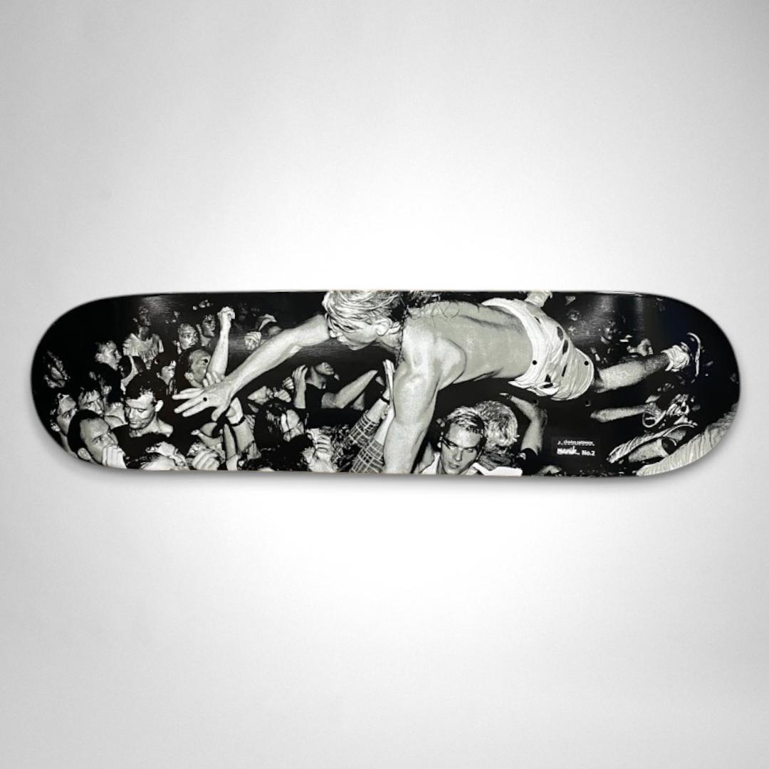 マニック スケートボード チャールズピーターソン カートコバーン デッキ