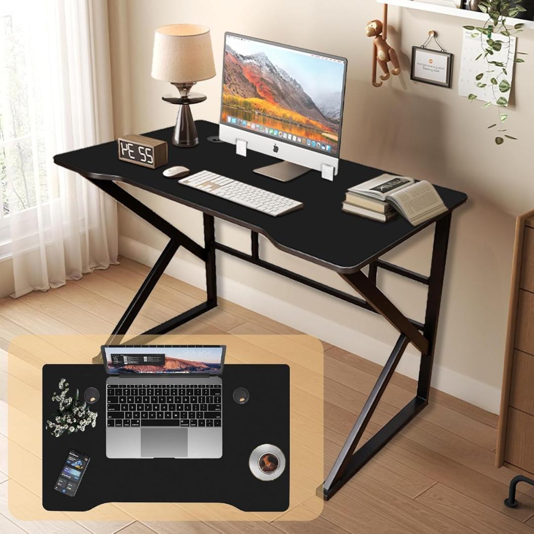 100×60 パソコンデスク ゲーミングデスク K字 机 pcデスク 配線穴付き